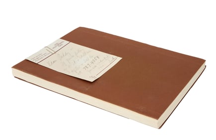 Paddy Chaeyfsky | 1981 "Yentl" Script with Note from Barbra Streisand