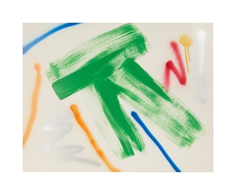 Dennis Hopper | 1984 Original Painting Study for His "Return, Taos, New Mexico" Exhibit (I)