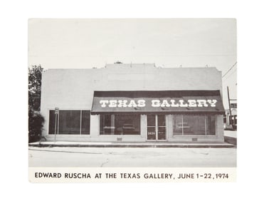 Dennis Hopper | 1974 Received Notice About an Edward Ruscha Exhibit