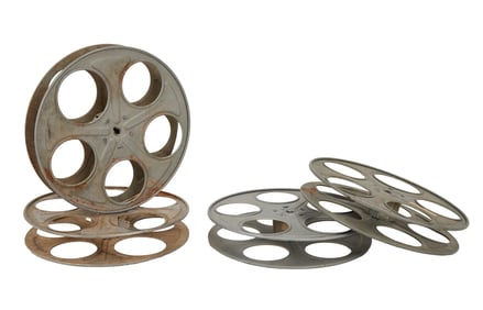 Dennis Hopper | Circa 1970s Empty Film Reels