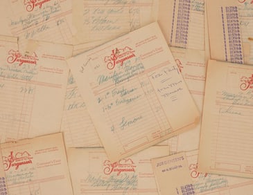 Marilyn Monroe | 1960 Receipts from Jurgensen's