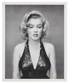 Marilyn Monroe | 1957/1998 Black and White Photograph Signed by Richard Avedon