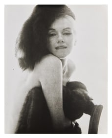 Marilyn Monroe | 1962/1980s Black and White Photograph by Bert Stern