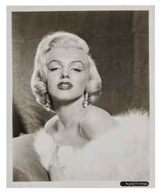Marilyn Monroe | 1953 Black and White Photograph by Frank Powolny