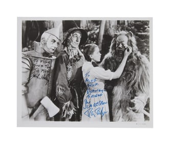 The Wizard of Oz | Circa 1970s Ray Bolger and Jack Haley Signed Publicity Still