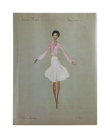 Diana Ross | 1978 Costume Lithographs from "The Wiz"