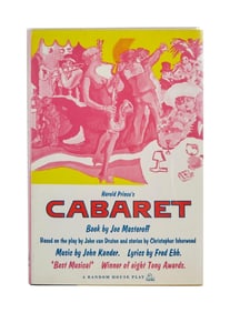 Cabaret | 1967 Book Signed Later by Creators of the Broadway Musical