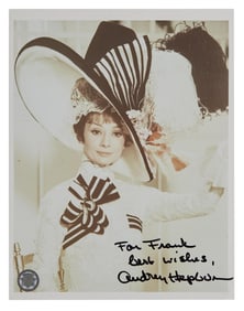 Audrey Hepburn | Circa 1980s Signed Color Photograph