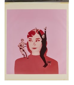 Audrey Hepburn | 1957 VHS Concept Art Proof from "Funny Face"