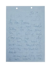 Vivien Leigh | 1948 Handwritten Letter