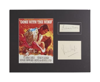Gone With The Wind | Cut Signature Display