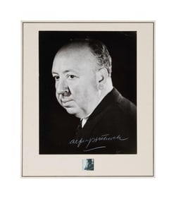 Alfred Hitchcock | Circa 1950s Signed Black and White Photograph