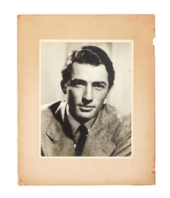 Gregory Peck | Circa 1945 Signed Black and White Photograph
