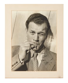 Joseph Cotten | Circa 1948 Signed Black and White Photograph