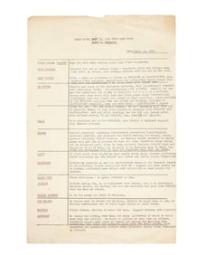 David O. Selznick | 1950 Candid Notes about Marlon Brando, Montgomery Clift, and Others