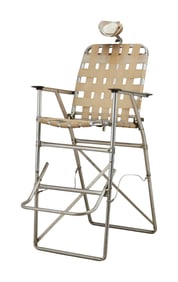 Dick Smith | 1970s Customized Make-Up Chair Used on the Set of Countless Films Including "The