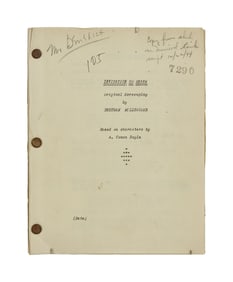 The Woman in Green | 1945 Script