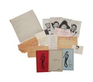 Jerry Lewis | 1963 Collection of Paper Ephemera