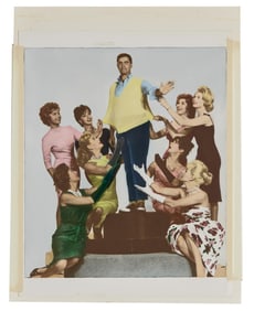 Jerry Lewis | 1961 VHS Concept Art Proof from "The Ladies Man"
