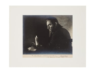 John Barrymore | 1931 Signed Black and White Photograph by Elmer Fryer