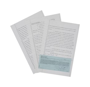 Hal Roach | 1972 Signed Affidavit Related to Laurel and Hardy