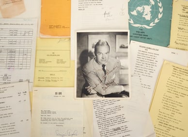 Bob Hope | 1960s Collection of Ephemera Related to His USO Shows