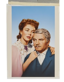 Carrie | VHS Cover Art Featuring Jennifer Jones and Laurence Olivier