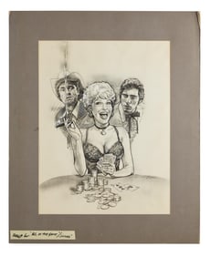 Better Midler | 1982 Film Poster Concept Art for "Jinxed"