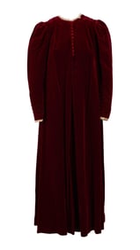 Mia Farrow | Circa 1970 Elegant Renaissance-Style Evening Gown