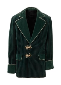 Rock Hudson | Green Velvet Blazer