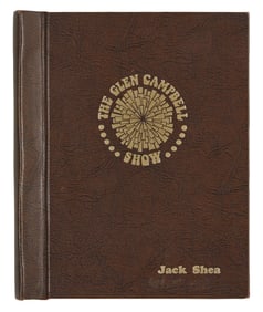 Glen Campbell | Circa 1969 Custom Script Holder from "The Glen Campbell Show"