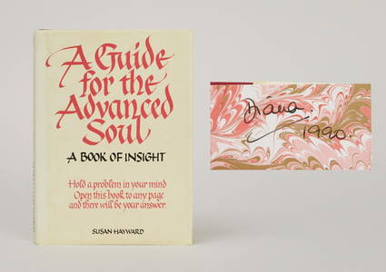 Princess Diana | 1990 Signed Copy of "A Guide for the Advanced Soul"