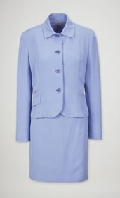 Princess Diana | Atelier Versace Lilac Skirt Suit