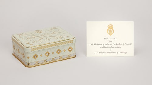The Duke and Duchess of Cambridge William and Kate | 2011 Piece of Royal Wedding Cake in
