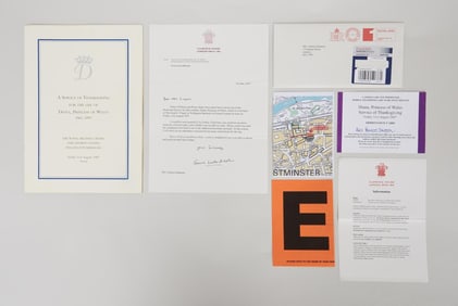 Princess Diana | 2007 Memorial Service Documents