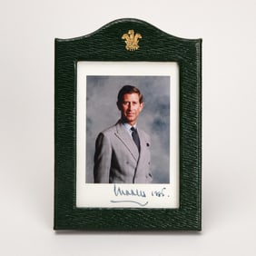 King Charles III | 1985 Signed Royal Portrait Photograph