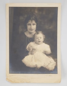 Queen Elizabeth II | 1926 Baby Portrait with The Queen Mother
