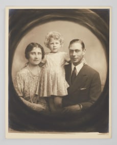 Queen Elizabeth II | Childhood Portrait with Parents