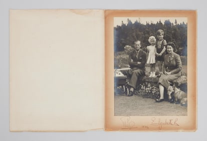 Queen Elizabeth II and Prince Philip | 1954 Signed Photograph