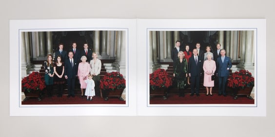 Queen Elizabeth II and Prince Philip | 2007 Signed Holiday Card