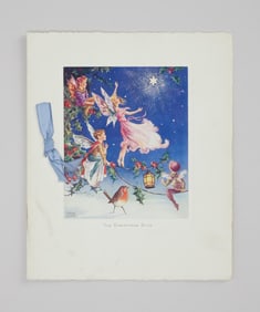 Princess Margaret | Signed Holiday Christmas Card to "Crawfie"