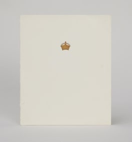 Queen Mother | 1961 Signed Holiday Card