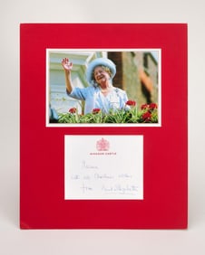 Queen Mother | Handwritten Letter to Royal Family Member Marina Ogilvy