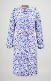 Duchess of Windsor | Givenchy Haute Couture Patterned Day Dress