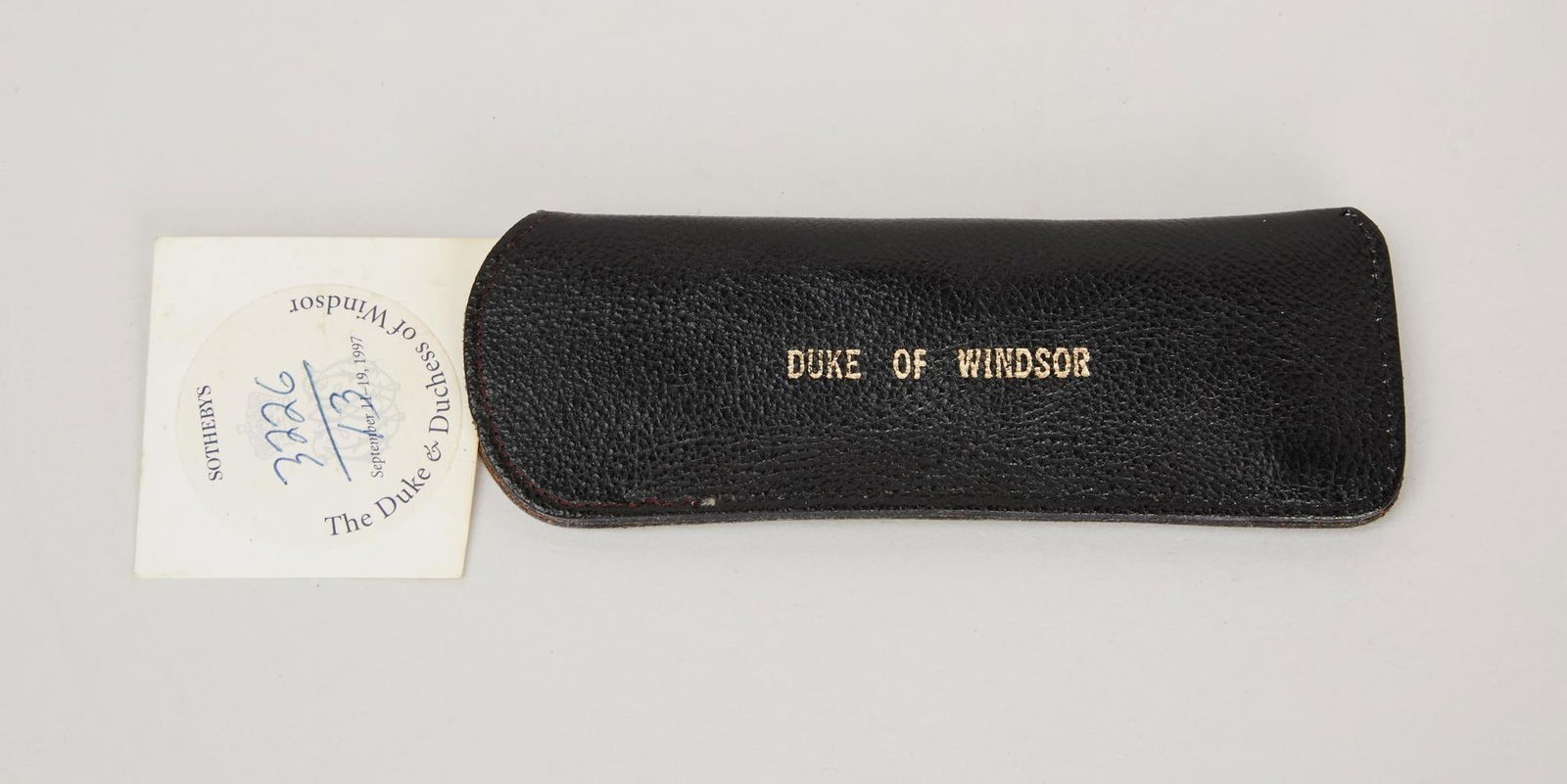 Duke of Windsor | LUGENE, New York Leather Spectacle Case (1 of 5)