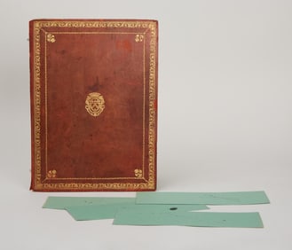 Duke of Windsor | Tan Moroccan Leather Blotter Holder, Continental