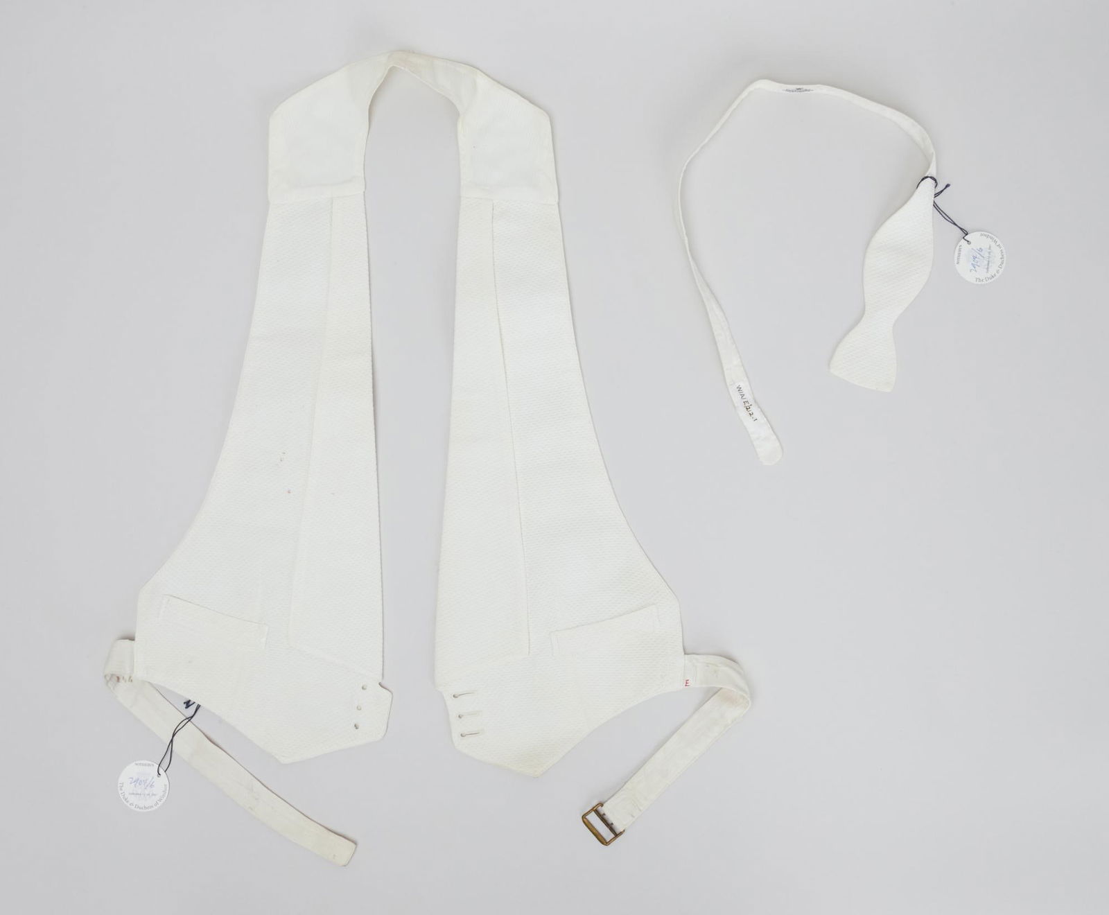 Duke of Windsor | Hawes & Curtis White Pique Cotton Formal Accessories (1 of 10)