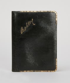 Princess Mary, Countess of Harewood | Green Leather Leuchars & Sons London Notebook