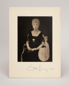 Queen Mary of Teck| 1949 Portrait Photograph
