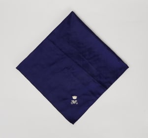 Queen Mary of Teck | Monogramed Silk Handkerchief